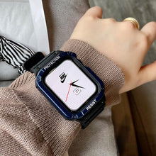 Load image into Gallery viewer, Watch Band With Case For Apple Watch