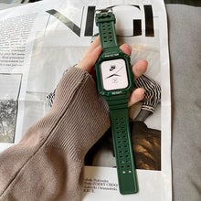 Load image into Gallery viewer, Watch Band With Case For Apple Watch