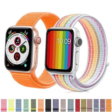 Load image into Gallery viewer, Apple Smartwatch's Colorful Nylon Strap