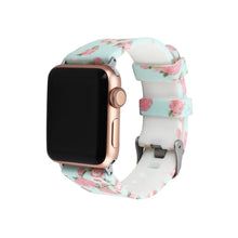 Load image into Gallery viewer, Apple Watch's Soft Silicone Floral Band
