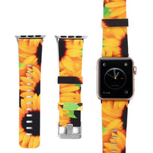 Load image into Gallery viewer, Apple Watch's Soft Silicone Floral Band