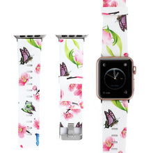 Load image into Gallery viewer, Apple Watch's Soft Silicone Floral Band
