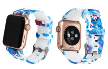 Load image into Gallery viewer, Apple Watch's Soft Silicone Floral Band