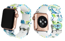Load image into Gallery viewer, Apple Watch's Soft Silicone Floral Band