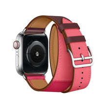 Load image into Gallery viewer, Apple Watch's Double-Tour Leather Strap