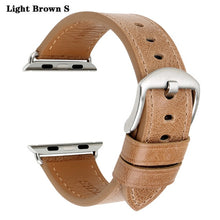 Load image into Gallery viewer, Genuine Leather Strap For Apple Smartwatch