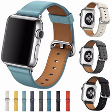 Load image into Gallery viewer, Apple Watch Series Colorful Leather Band