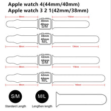 Load image into Gallery viewer, Apple Watch's Sport Silicone Bracelet Watchband