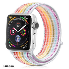 Load image into Gallery viewer, Apple Smartwatch's Colorful Nylon Strap