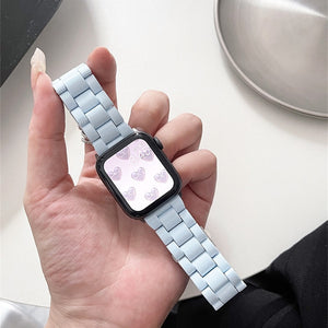 Candy Resin Strap Band for Apple Watch