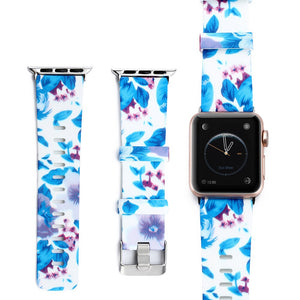 Apple Watch's Soft Silicone Floral Band