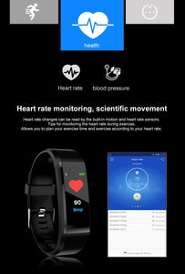 Waterproof Fitness Tracker Smartwatch