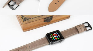 Genuine Leather Strap For Apple Smartwatch