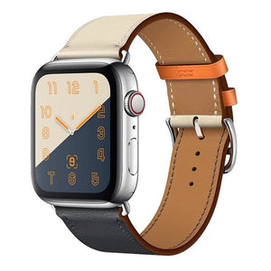 Apple Watch Series Colorful Leather Band